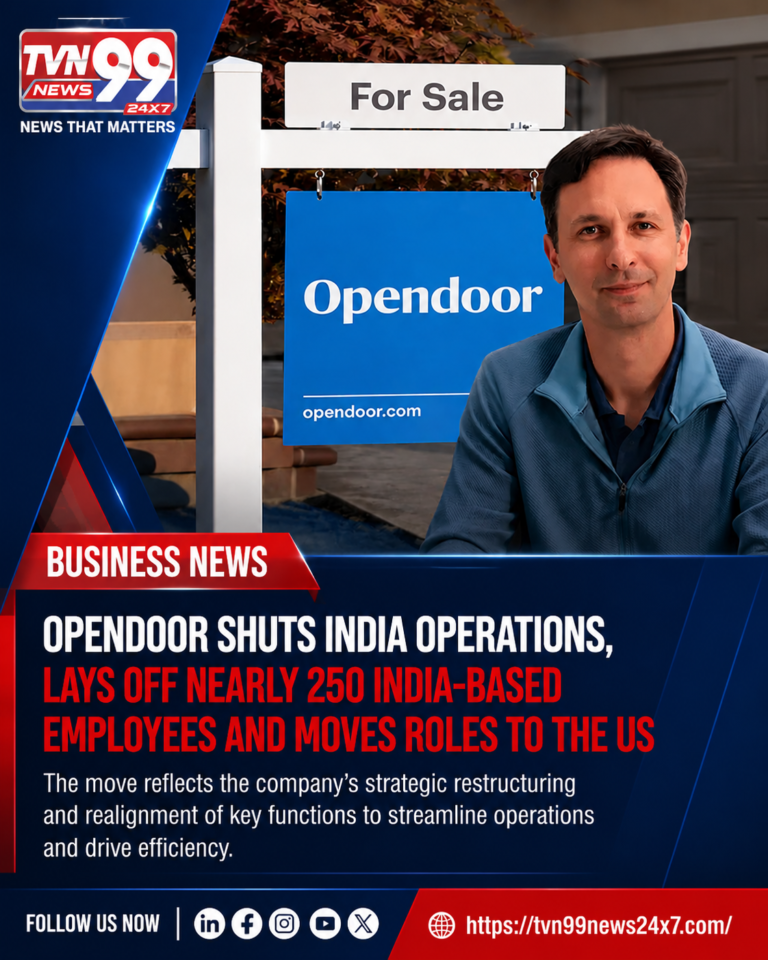 OpenDoor shuts India operations affecting nearly 250 employees during global workforce restructuring.