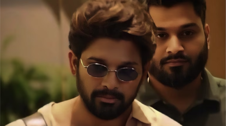 Allu Arjun after Hyderabad court summons in connection with the Pushpa 2 case as media and legal attention intensifies.