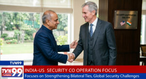Union Home Minister Amit Shah meeting US Ambassador Sergio Gor to discuss India-US security cooperation, strategic partnership, counterterrorism efforts, and bilateral relations.