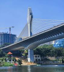 Durgam Cheruvu Cable Bridge in Hyderabad where officials have raised concerns over visitors stopping for photos and videos despite safety restrictions.